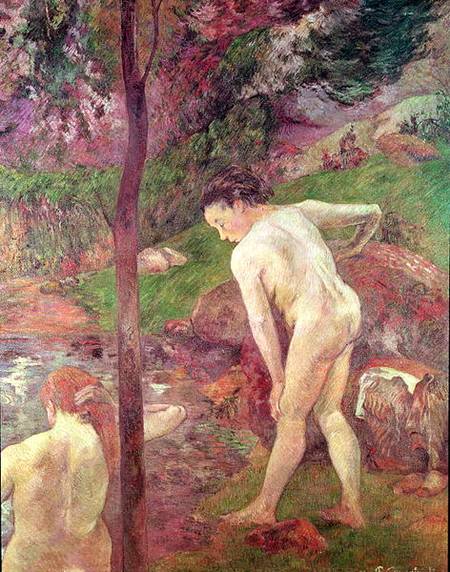 The Bathers a Paul Gauguin