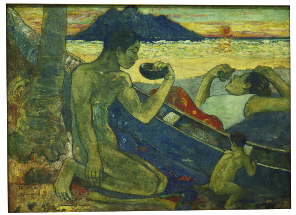 The Canoe a Paul Gauguin