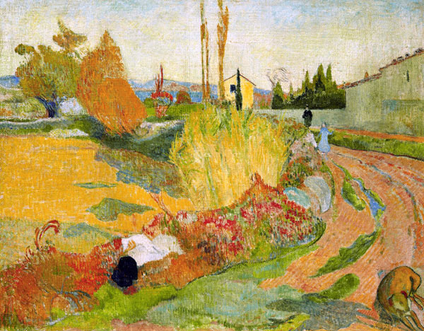 Campagna ad Arles a Paul Gauguin
