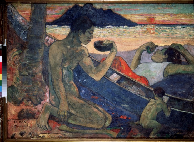 Te Vaa (The Canoe) a Paul Gauguin