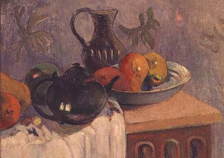 Teiera, Brocca e Frutta a Paul Gauguin