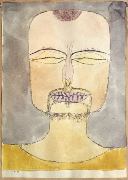 Versunkenheit (nach der Zeichnung a Paul Klee