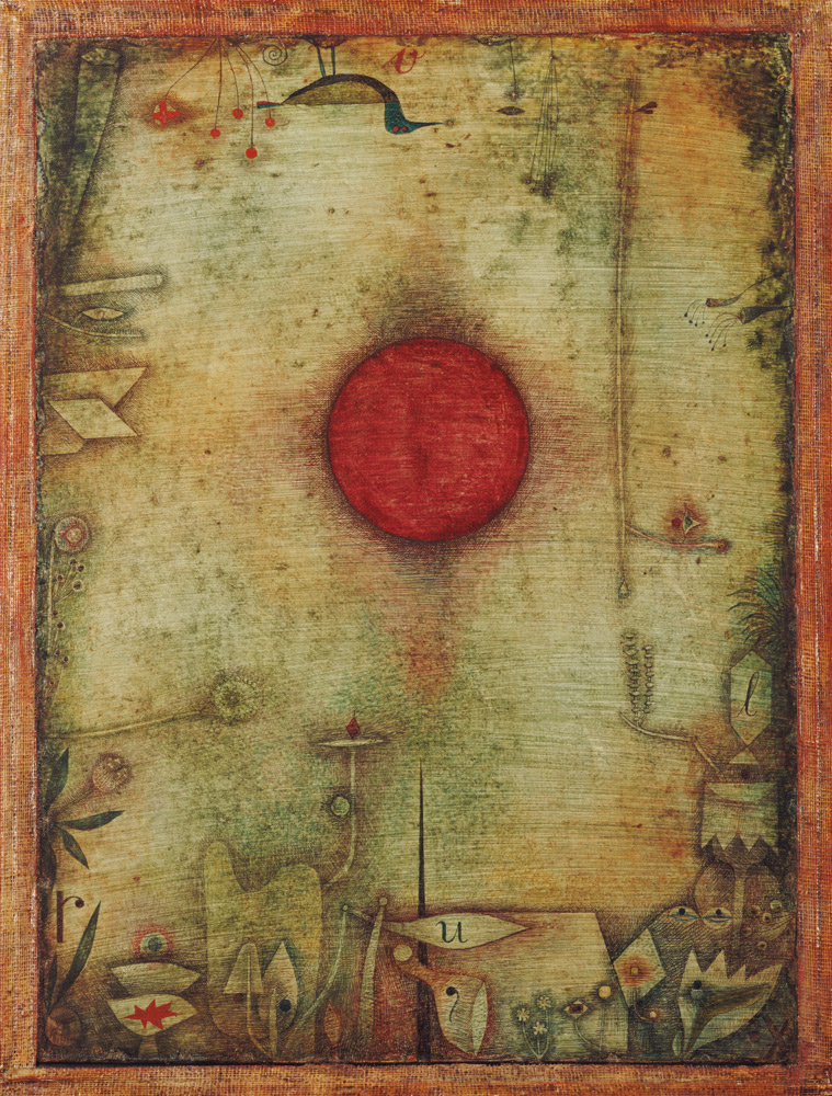 Ad Marginem, 1930 (no 210) (w/c on primed cardboard)  a Paul Klee