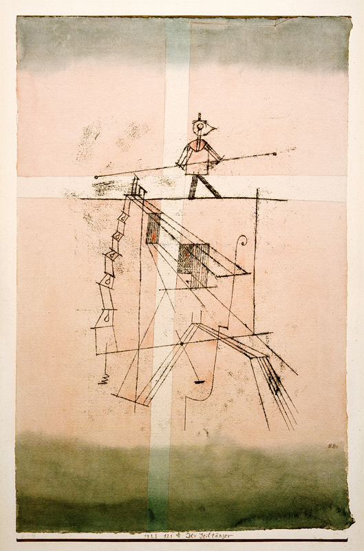 Der Seiltaenzer, 1923, 121. a Paul Klee