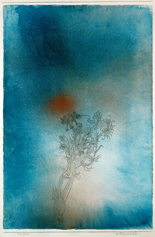 Die Pflanze und ihr Feind a Paul Klee