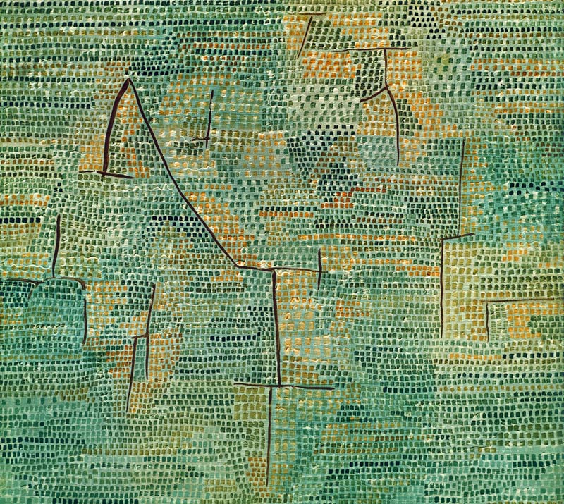 Entlegene Landschaft, 1931. a Paul Klee