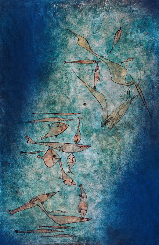 Un'immagine che sa di pesce. a Paul Klee