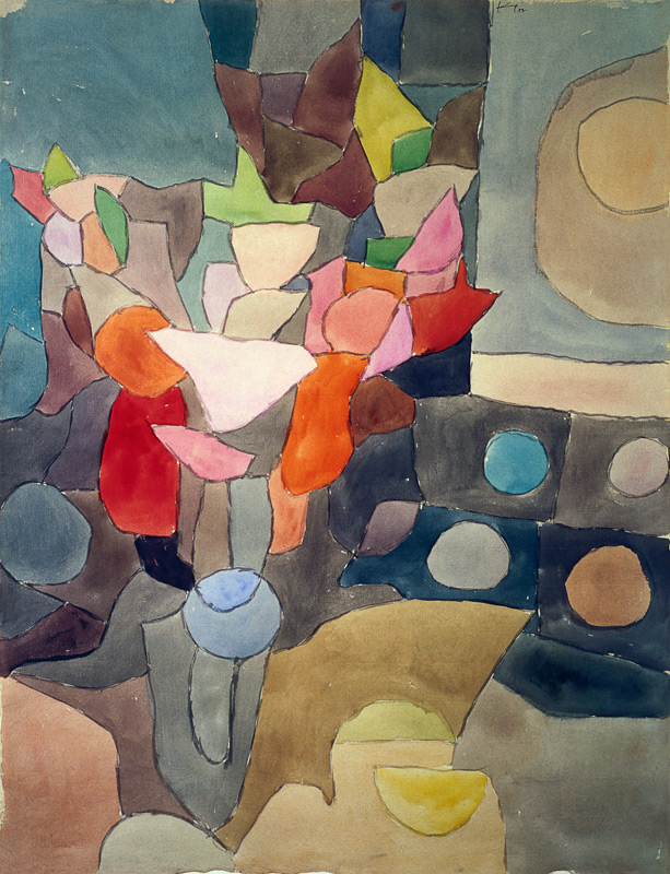 Gladioli  a Paul Klee