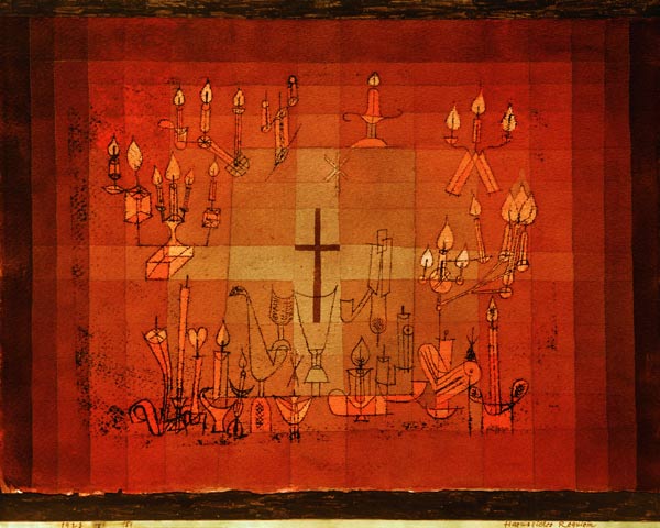 Haeusliches Requiem, 1923, 151. a Paul Klee