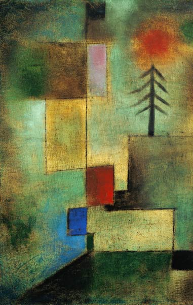 Quadro piccolo pino a Paul Klee