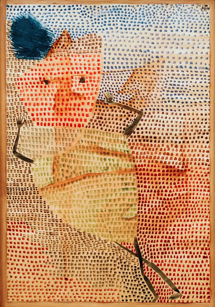 Maske Laus, 1931, 264 (X 4). a Paul Klee