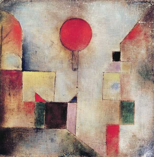 Roter Ballon a Paul Klee