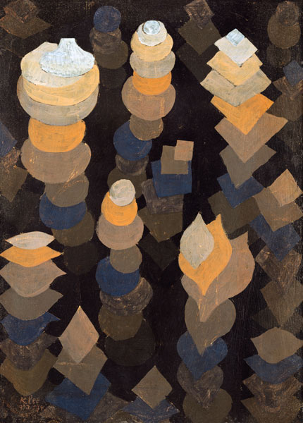 Growth of the night plants a Paul Klee