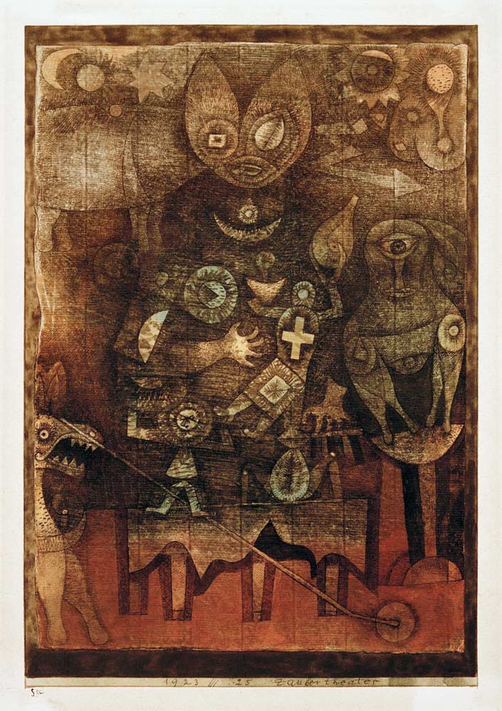 Zaubertheater, 1923, 25. a Paul Klee