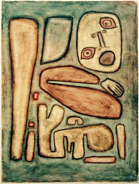 Angstausbruch III, 1939, 124. a Paul Klee