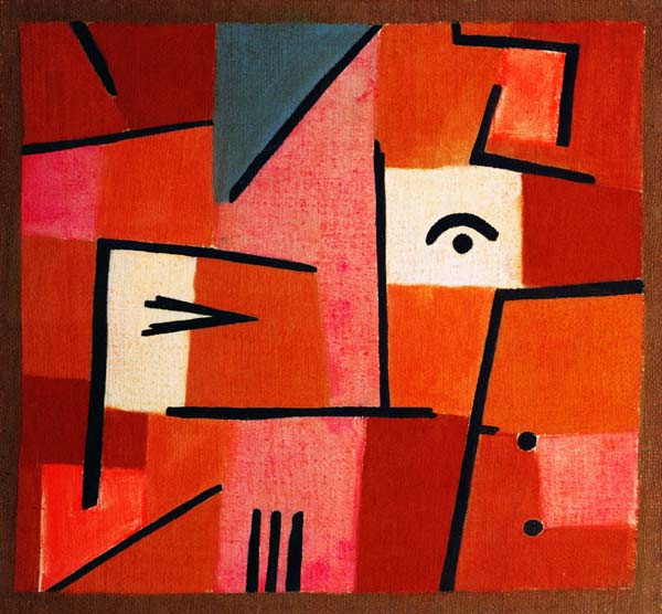 Vista dal rosso, 1937 a Paul Klee