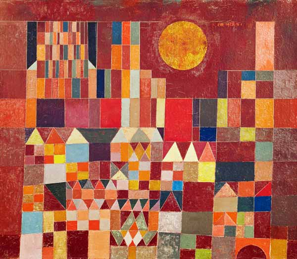 Castello e sole a Paul Klee