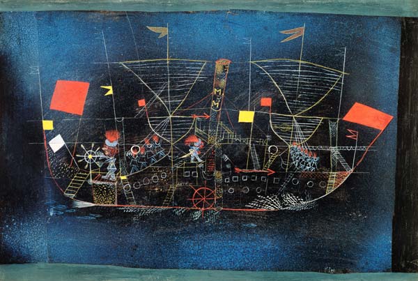 The adventurer ship a Paul Klee