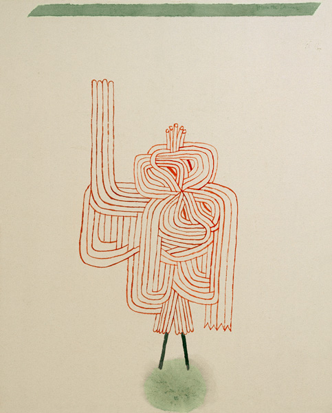 Giuramento di fantasmi, 1930, 113 (V3). a Paul Klee