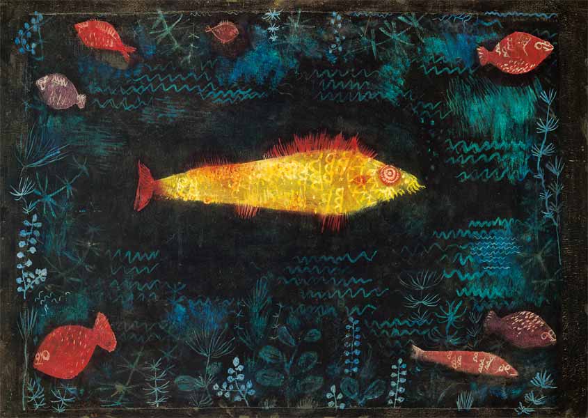 Il pesce dorato a Paul Klee