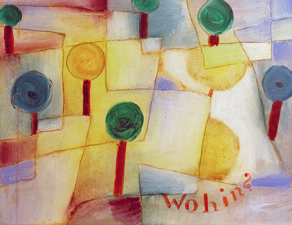 Wohin?, 1920, 126. a Paul Klee