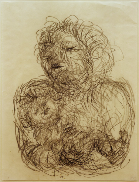 Mit ihrem Spaet-geborenen, 1933, 313 a Paul Klee