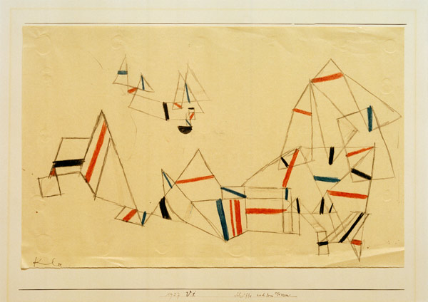 Schiffe nach dem Sturm, a Paul Klee
