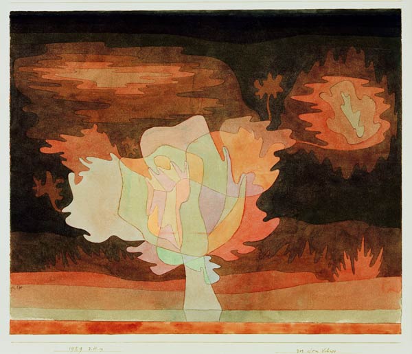 Vor dem Schnee, 1929, 319 (3 H 19). a Paul Klee