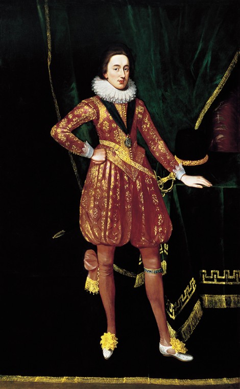 Charles I as prince of Wales a Paul van Somer