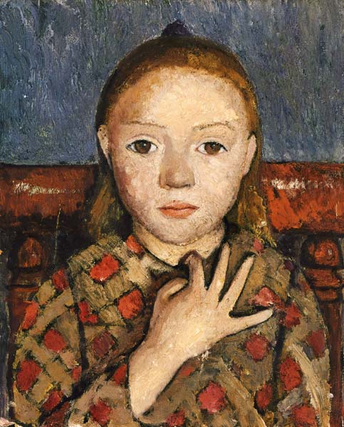 Ritratto di una bambina  a Paula Modersohn-Becker