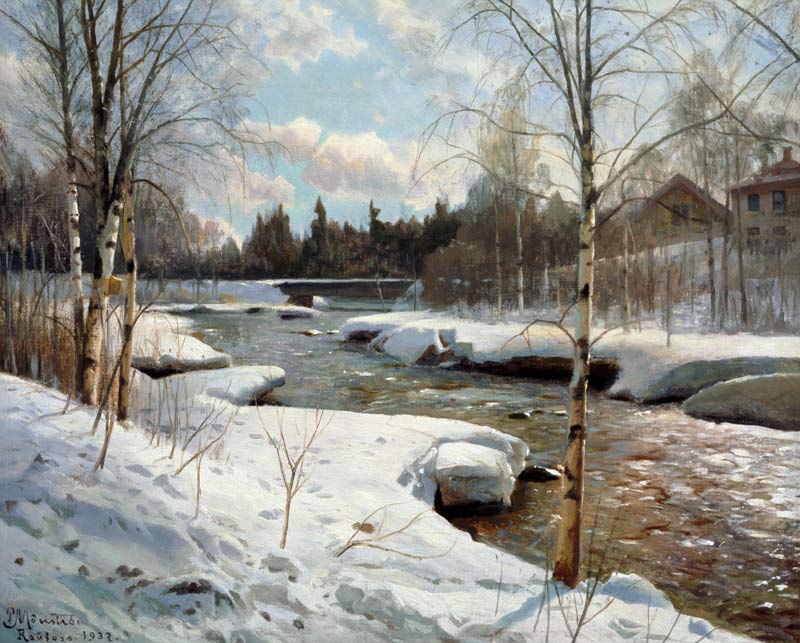 Sunny Winter's Day a Peder Moensted