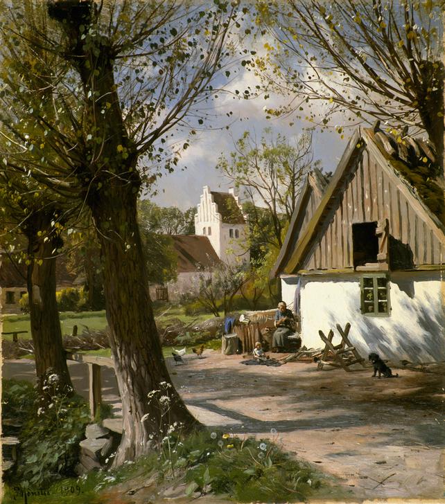 Summer in the Countryside a Peder Moensted