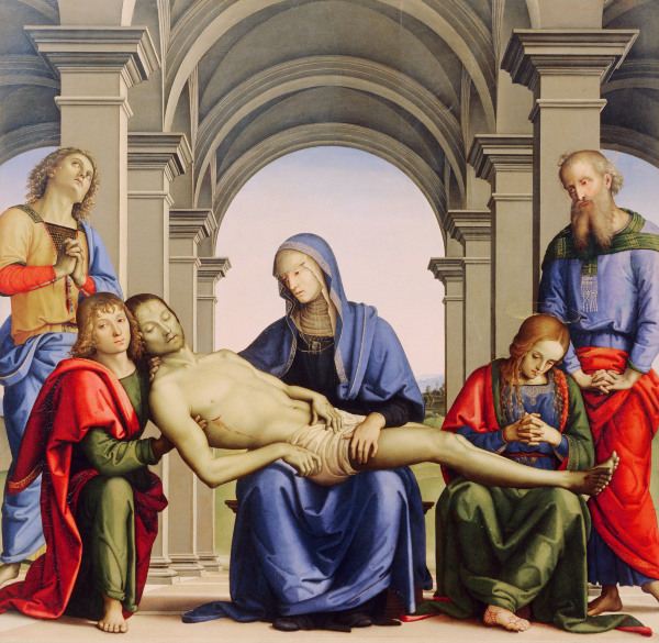 Pietà / Paint.by Perugino / 1494 a Perugino (alias Pietro di Cristoforo Vanucci)