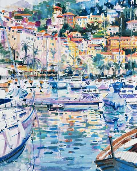 Riviera Yachts, 1996 (oil on canvas)  a Peter  Graham