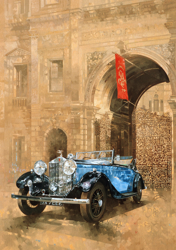 Rolls Royce at the Royal Academy a Peter  Miller