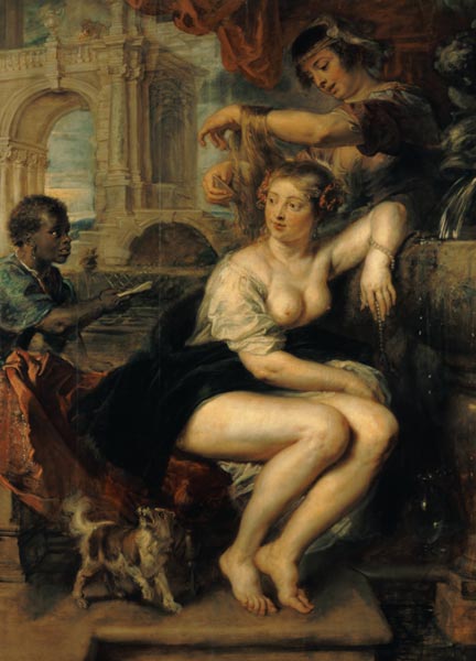 Bathseba at the fountain a Peter Paul Rubens