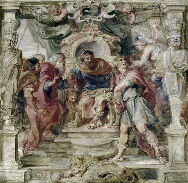The Wrath of Achilles a Peter Paul Rubens