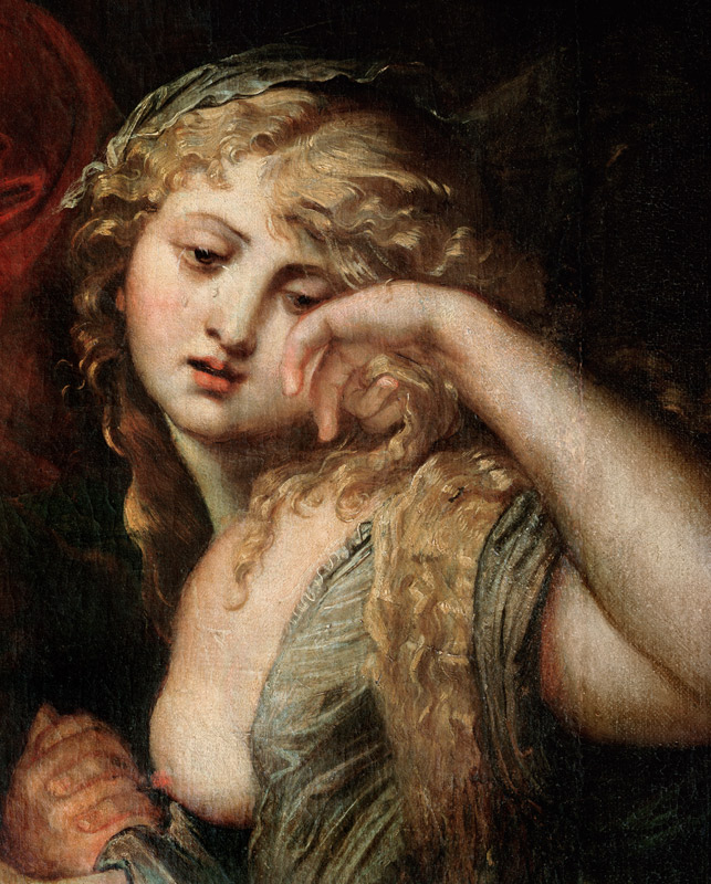 Mary Magdalene, detail from The Deposition a Peter Paul Rubens