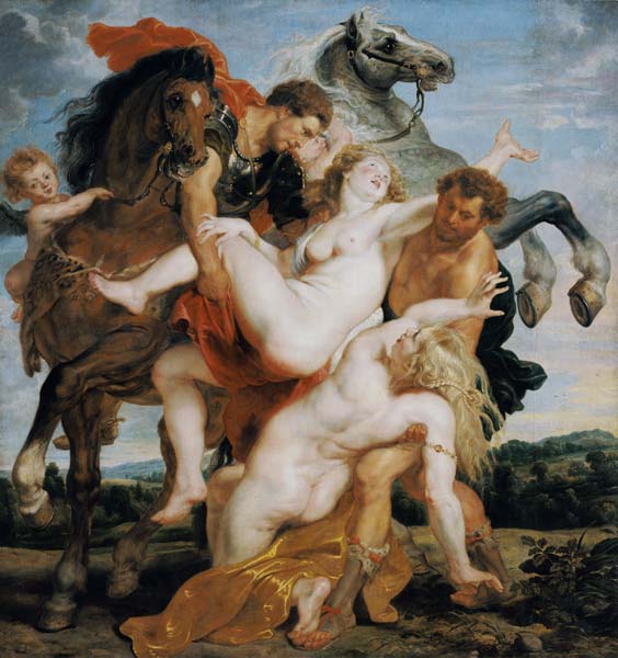Ratto delle figlie di Leucippo a Peter Paul Rubens