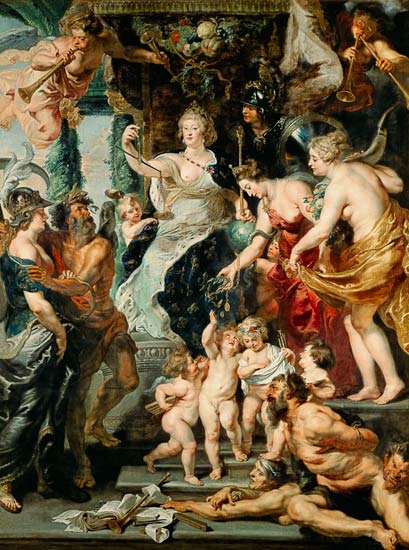 Medici cycle: The happy reign. a Peter Paul Rubens