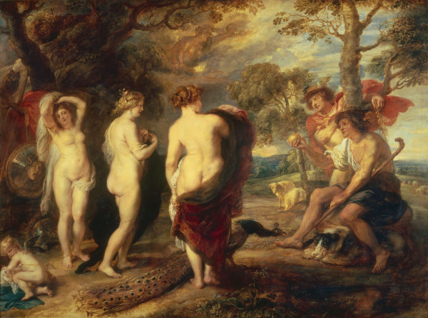 P. P. Rubens / The Judgement of Paris a Peter Paul Rubens