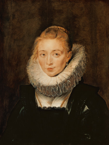 Portrait of the Maid of Honour to the Infanta Isabella a Peter Paul Rubens