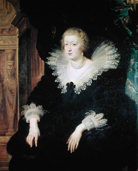 Portrait of Anne of Austria (1601-66) a Peter Paul Rubens