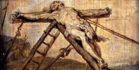 The Raising of the Cross (panel) a Peter Paul Rubens