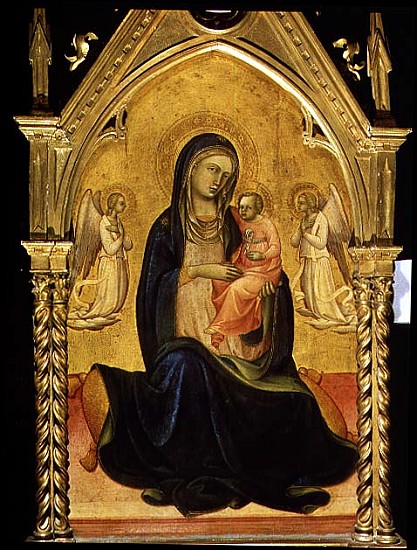 Madonna and Child a (Piero di Giovanni) Lorenzo Monaco