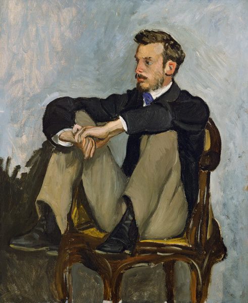 Portrait of Auguste Renoir (1841-1919) a Pierre-Auguste Renoir