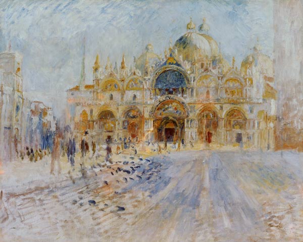 Piazza San Marco a Venezia a Pierre-Auguste Renoir