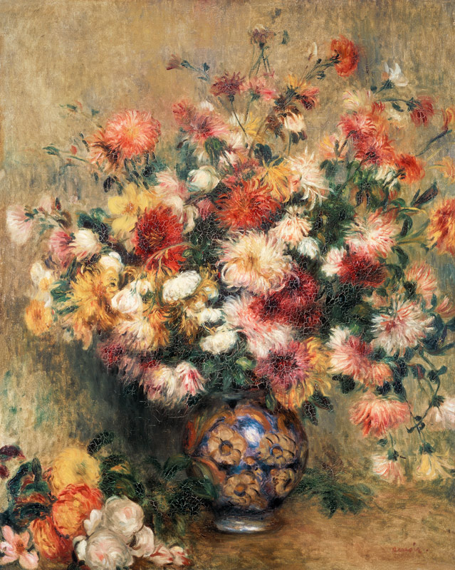 Dalie a Pierre-Auguste Renoir