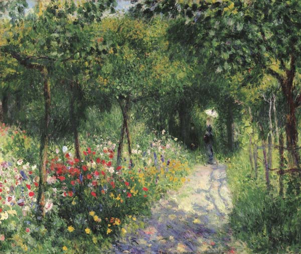 Women in the Garden a Pierre-Auguste Renoir