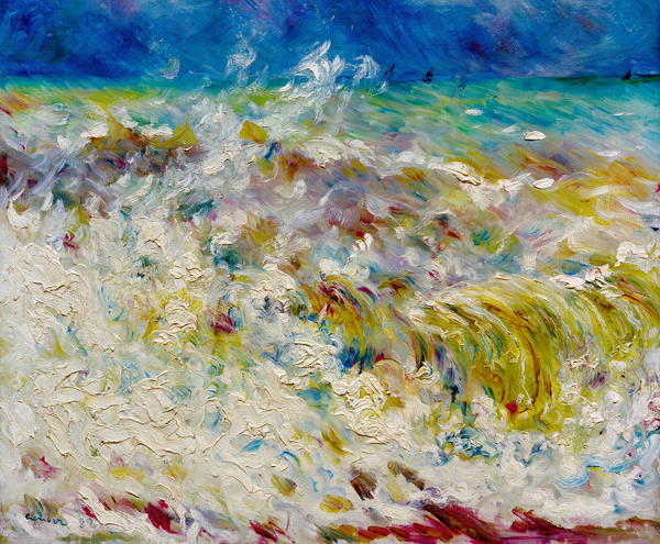 Pierre-Auguste Renoir, Die Welle a Pierre-Auguste Renoir